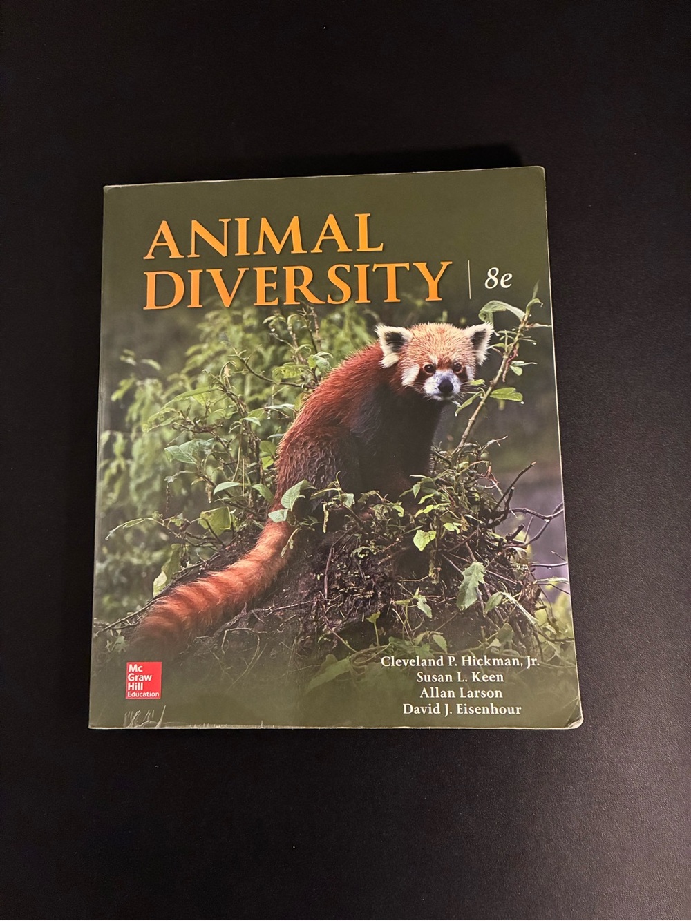 Animal Diversity 8th Edition Textbook